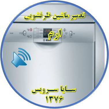 صدای زیاد ماشین ظرفشویی در ارم - تعمیر ظرفشویی ارم
