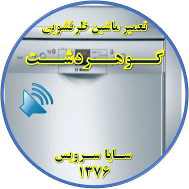 صدای زیاد ماشین ظرفشویی در گوهردشت - تعمیر ظرفشویی گوهردشت
