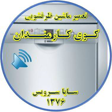 صدای زیاد ماشین ظرفشویی در کوی کارمندان - تعمیر ظرفشویی کوی کارمندان