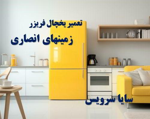 تعمیر یخچال فریزر ایرانی زمینهای انصاری - تعمیر یخچال زمینهای انصاری - تعمیر فریزر زمینهای انصاری - تعمیر یخچال فریزر زمینهای انصاری  - freezer repair zaminhaye ansari - refrigerator repair zaminhaye ansari - سایا سرویس