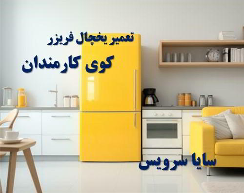 تعمیر یخچال فریزر ایرانی کوی کارمندان - تعمیر یخچال کوی کارمندان - تعمیر فریزر کوی کارمندان - تعمیر یخچال فریزر کوی کارمندان  - freezer repair kuye karmandan - refrigerator repair kuye karmandan - سایا سرویس