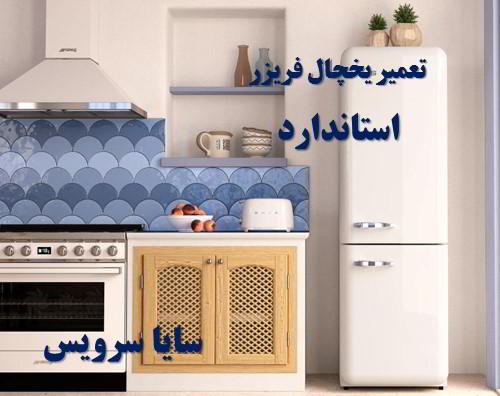تعمیر یخچال فریزر امریکایی استاندارد - تعمیر یخچال استاندارد - تعمیر فریزر استاندارد - تعمیر یخچال فریزر استاندارد  - freezer repair standard - refrigerator repair standard - سایا سرویس
