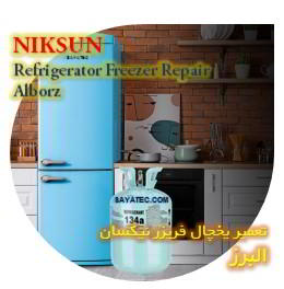 خدمات تعمیر یخچال فریزر نیکسان البرز - niksun refrigerator freezer repair alborz