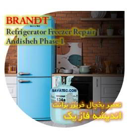 خدمات تعمیر یخچال فریزر برانت اندیشه فاز یک - brandt refrigerator freezer repair andisheh phase 1