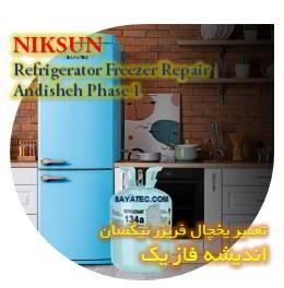 خدمات تعمیر یخچال فریزر نیکسان اندیشه فاز یک - niksun refrigerator freezer repair andisheh phase 1