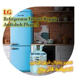 خدمات تعمیر یخچال فریزر ال جی اندیشه فاز پنج - lg refrigerator freezer repair andisheh phase 5