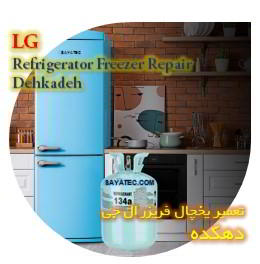 خدمات تعمیر یخچال فریزر ال جی دهکده - lg refrigerator freezer repair dehkadeh