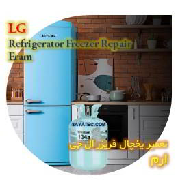 خدمات تعمیر یخچال فریزر ال جی ارم - lg refrigerator freezer repair eram