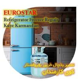 خدمات تعمیر یخچال فریزر یورواستار کوی کارمندان - euorostar refrigerator freezer repair kuye karmandan