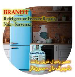 خدمات تعمیر یخچال فریزر برانت شهرک ناز - brandt refrigerator freezer repair shahrak naz
