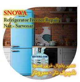 خدمات تعمیر یخچال فریزر اسنوا شهرک ناز - snowa refrigerator freezer repair shahrak naz