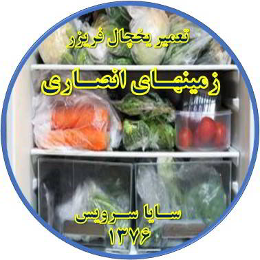 مواد غذایی در یخچال یخ می زند تعمیر در زمینهای انصاری - تعمیر یخچال زمینهای انصاری - تعمیر فریزر زمینهای انصاری - تعمیر یخچال فریزر زمینهای انصاری  - freezer repair zaminhaye ansari - refrigerator repair zaminhaye ansari - سایا سرویس