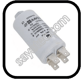 خازن ماشین لباسشویی - WASHING MACHINE capacitor - سایا سرویس