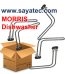 خرید قیمت هیتر المنت ظرفشویی موریس رومیزی استوک MORRIS