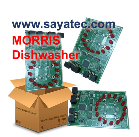 خرید قیمت برد پروگرام ظرفشویی موریس 1010 استوک MORRIS